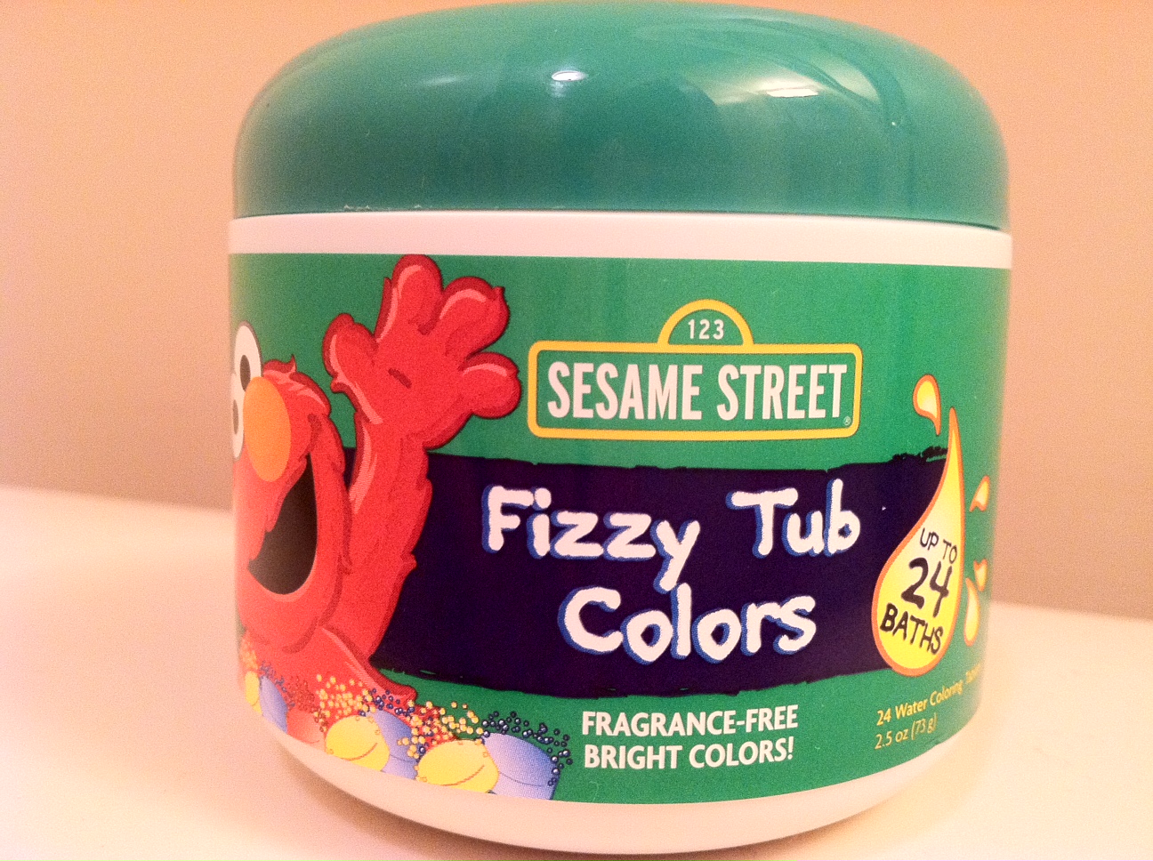 Sesame Street Water Coloring Tablets, Fizzy Tub Colors