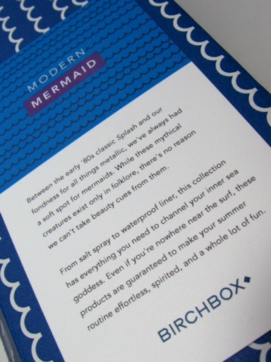 Birchbox Mermaid inspiration