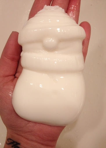 Shower Jelly Snowman